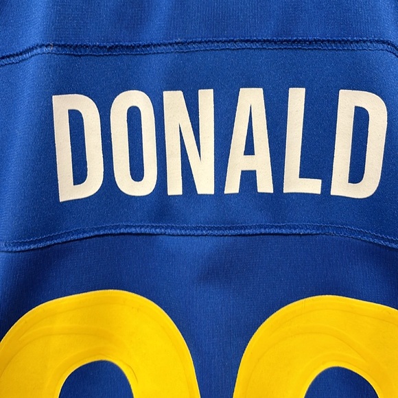Official NFL Chargers Aaron Donald YL jersey - Picture 3 of 5